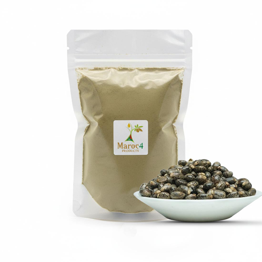 الخروع المطحون